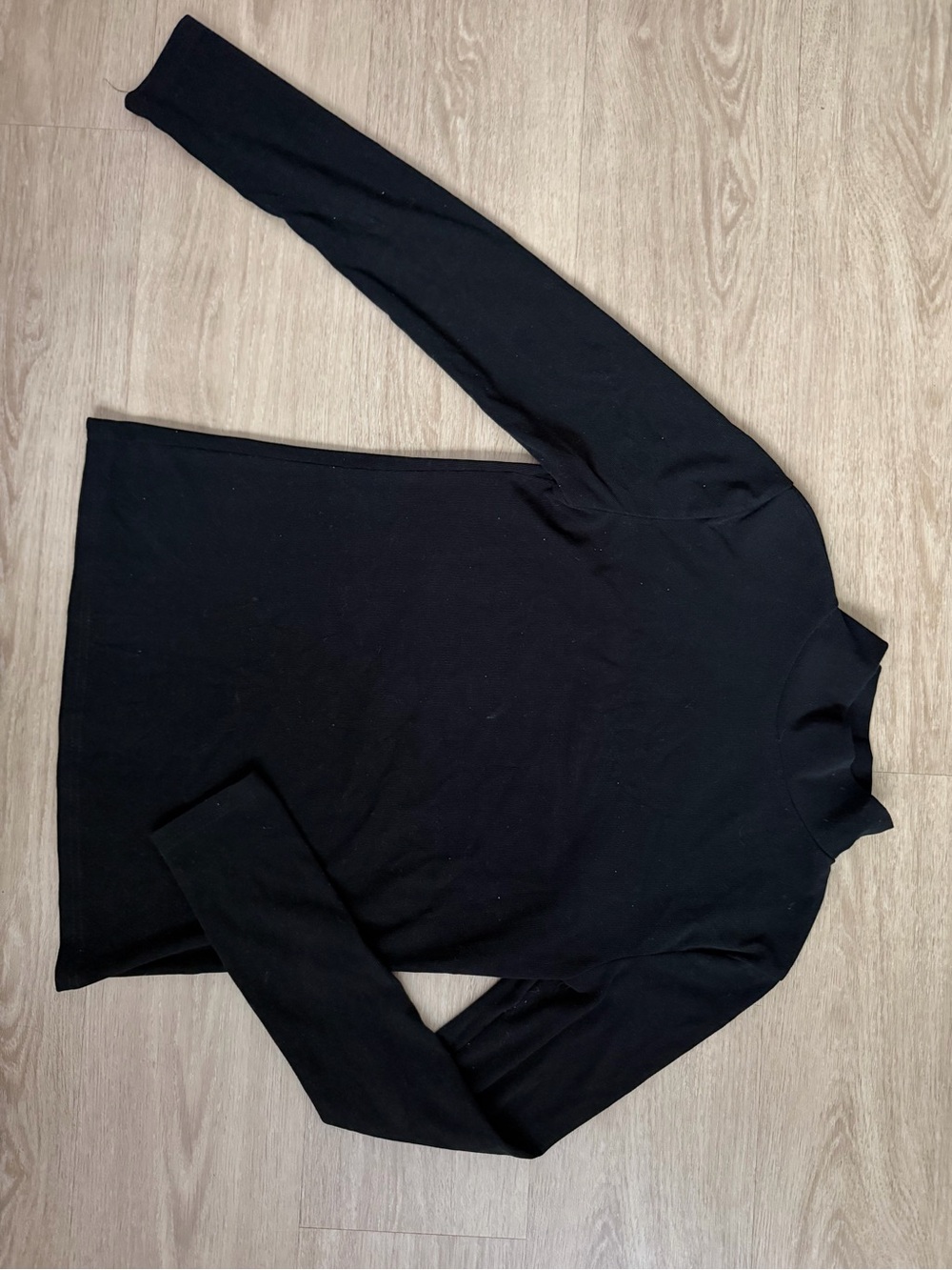 Classic Black Turtleneck Top
